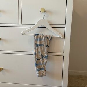 Shark Print Kickee Pants Pajama Pants Size 4T